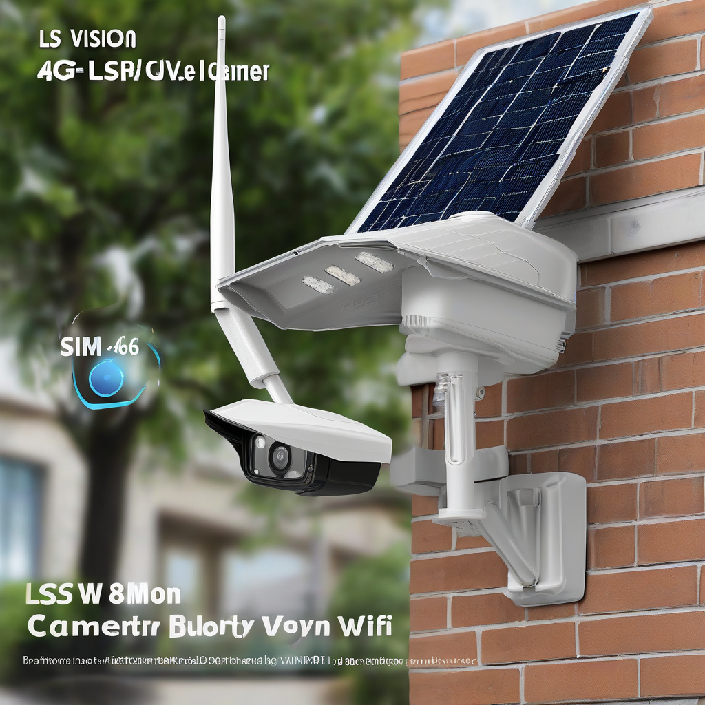 best 4g solar security camera dual lens 2026, ls vision 8mp solar cctv camera review, outdoor wifi solar security camera with pir motion detection, waterproof sim card solar camera for home security, dual lens 4g LTE battery security camera 2026