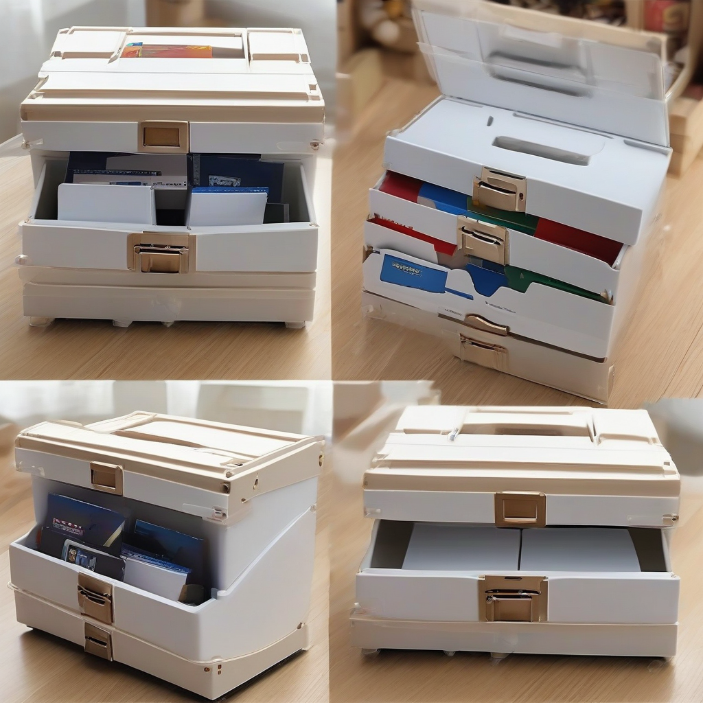 best trading card storage box 2026, large capacity card collection box, top loading card storage case, mezzanine trading card storage box, tcg card game storage organizer