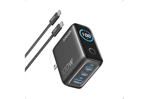 Anker 100W USB C charger review 2026, best 3 port GaN laptop charger, Anker charger with smart display, ultra compact fast laptop charger, Anker 100W max USB C wall charger