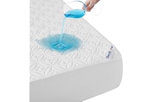 best waterproof mattress protector 2026, noiseless queen size mattress pad, deep pocket breathable mattress protector, bedlore waterproof mattress cover, waterproof mattress protector for 18 inch deep pockets