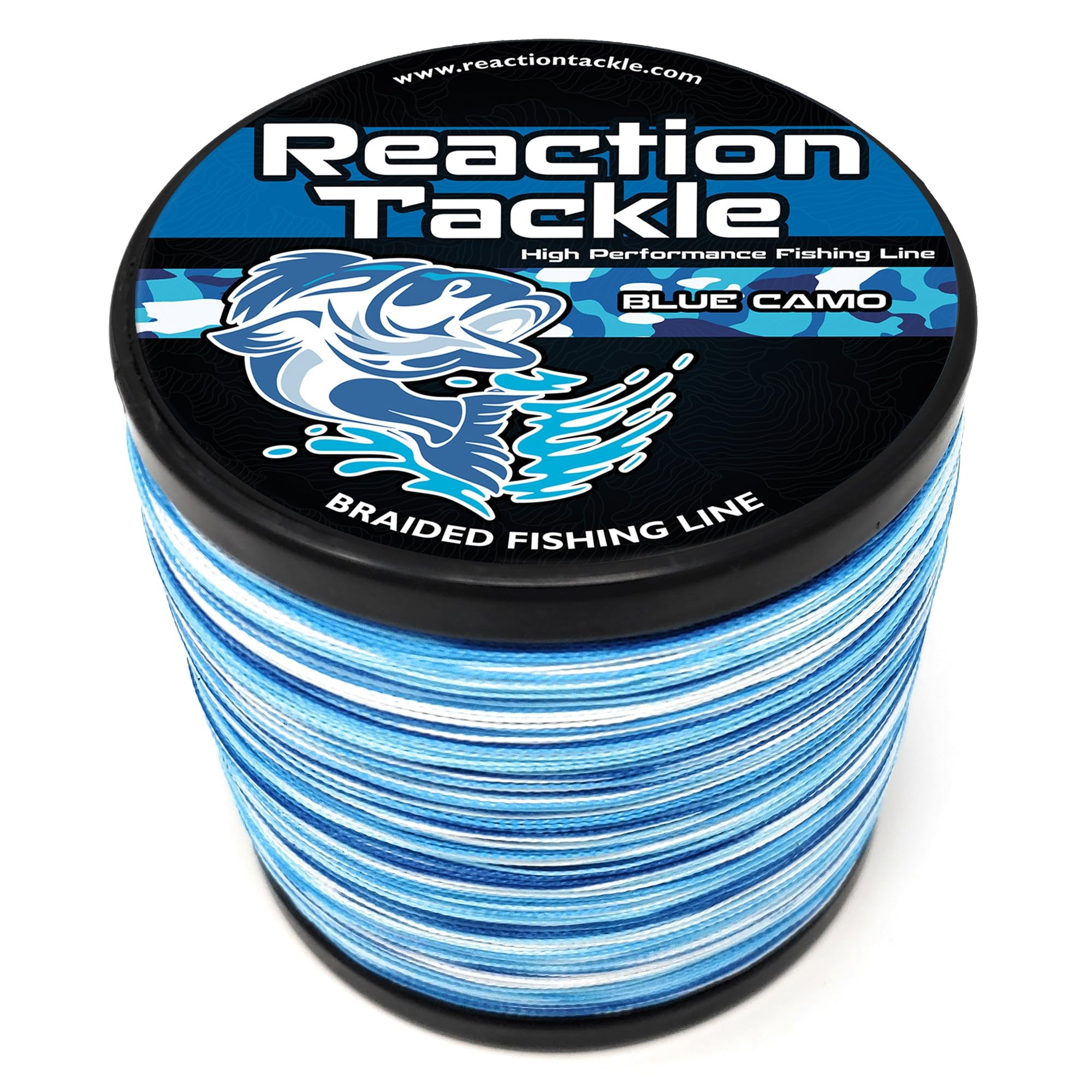 Reaction Tackle braided fishing line review 2026, best 8 strand PE braided line for saltwater, zero stretch thin diameter braided fishing line, pro grade freshwater and saltwater braid, high strength PE fishing line for 2026