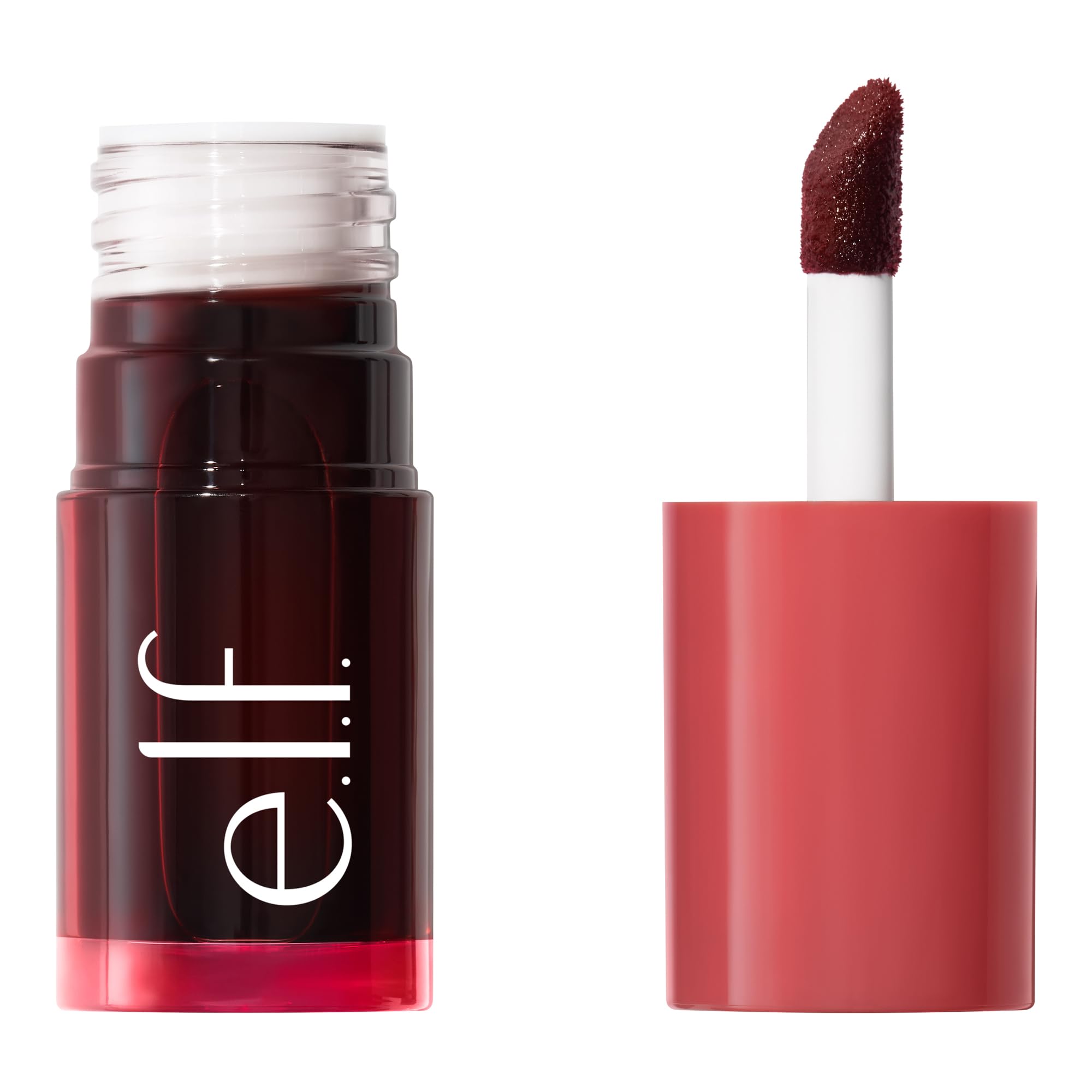 e.l.f. Sheer For It Blush Tint, Cherry Cola | Multi-Use, Long-Lasting Lip & Cheek Makeup, Creates A Natural Flush Finish, Veg